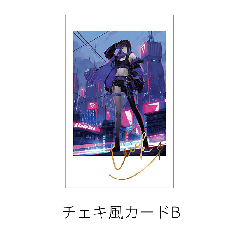 Ibuki チェキ風カード Ibuki Half Year Anniversary