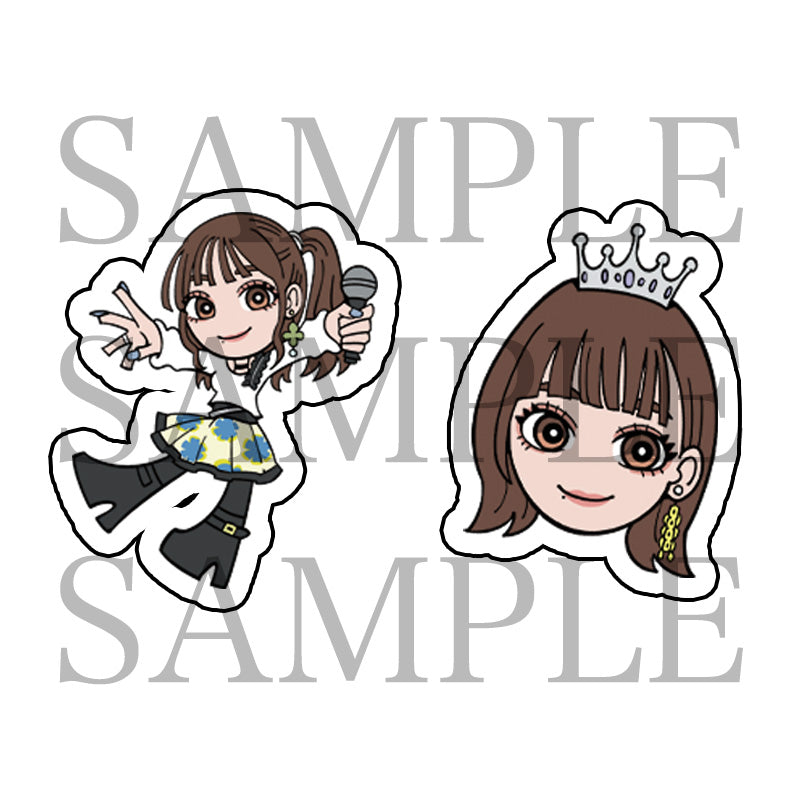 亜咲花 イラストステッカーセット