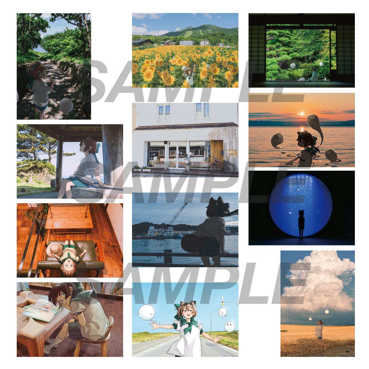 cadode グッズ「カモレの夏」cadode Selectionポストカードセット