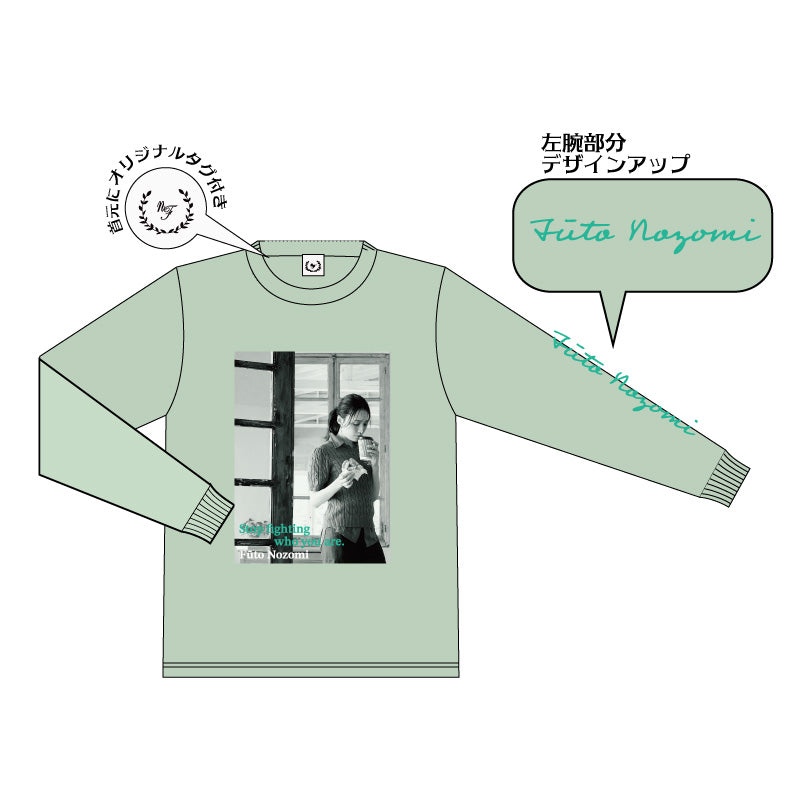 nozomist collection 2025 ロンT<スモーキーグリーン>