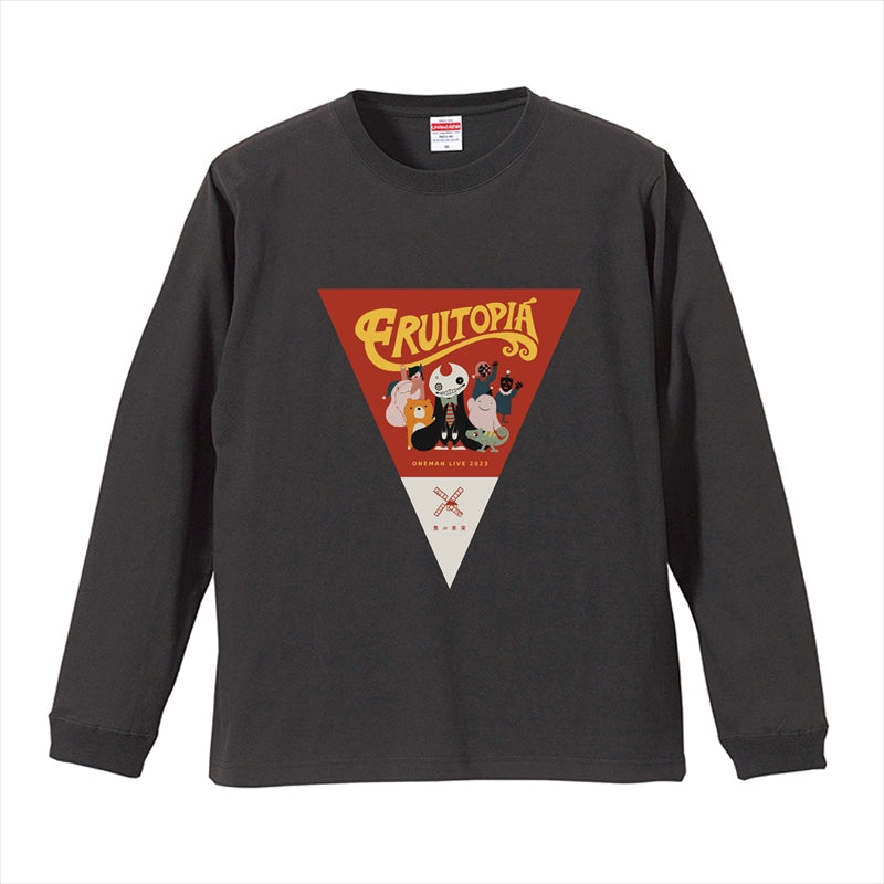 煮ル果実 『FRUITOPIÁ』 ロングスリーブTシャツ