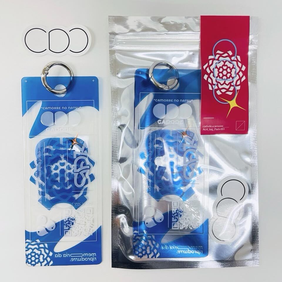 cadode　グッズ「カモレの夏 EP」アクリルタグセット