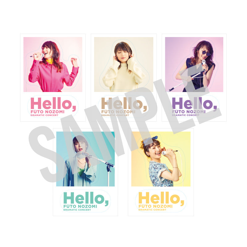 Hello, ポストカード&ステッカーセット