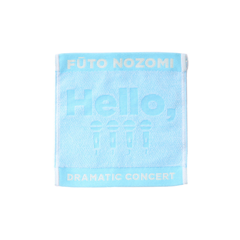 Hello, ハンドタオル ［ブルー］