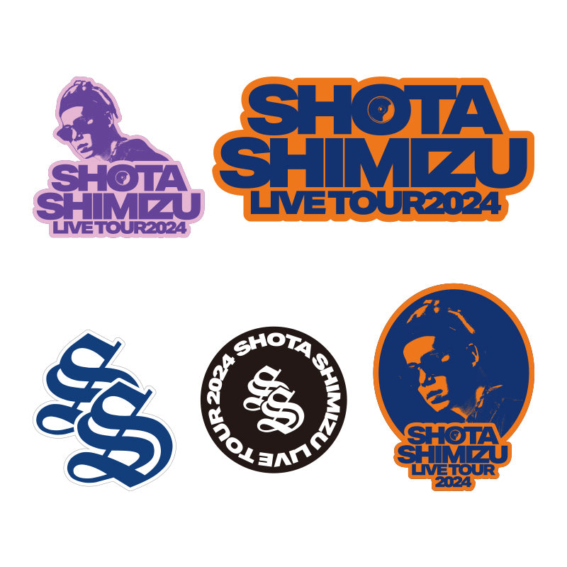 「ゲルぴよ presents SHOTA SHIMIZU LIVE TOUR 2024」ステッカーセット