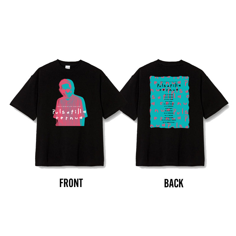 「ゲルぴよ presents SHOTA SHIMIZU LIVE TOUR 2025 'Pulsatilla cernua'」Tシャツ Lサイズ（ピンクxグリーン）