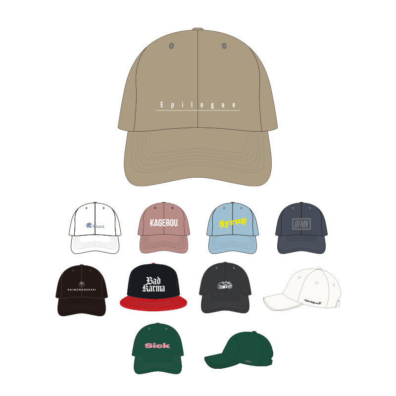 「ゲルぴよ presents SHOTA SHIMIZU LIVE TOUR 2025 'Pulsatilla cernua'」キャップ