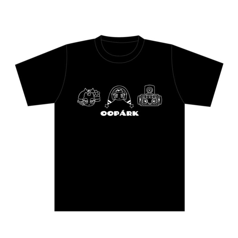 煮ル果実「チャーミィ&ムウ&ルーク」Tシャツ Lサイズ