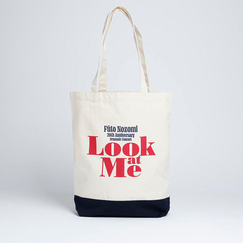 Look at Me トートバッグ ［ネイビー］
